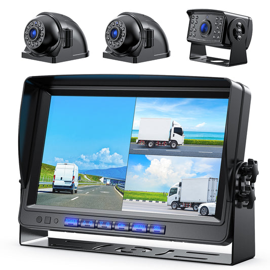  ZEROXCLUB Wired Backup Camera Kit with 7 Monitor, HD